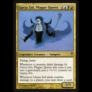 MTG Garza Zol, Plague Queen Coldsnap csp#129