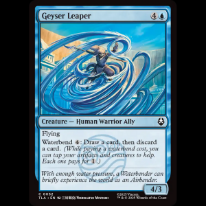 MTG Geyser Leaper Avatar: The Last Airbender tla#52