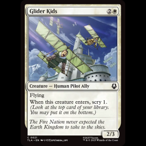 MTG Glider Kids Avatar: The Last Airbender tla#21