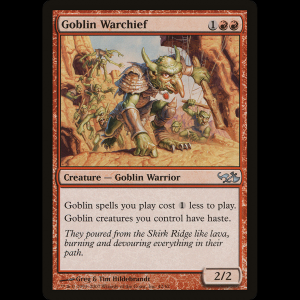 MTG Goblin Warchief Duel Decks: Elves vs. Goblins dd1#42