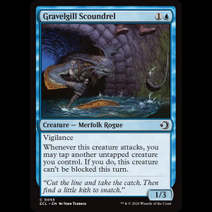 MTG Gravelgill Scoundrel Lorwyn Eclipsed ecl#53