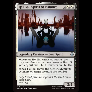 MTG Hei Bai, Spirit of Balance Avatar: The Last Airbender tla#225
