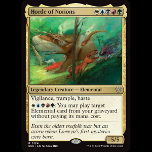 MTG Horde of Notions Lorwyn Eclipsed Commander ecc#124