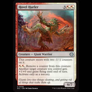 MTG Hovel Hurler Lorwyn Eclipsed ecl#230