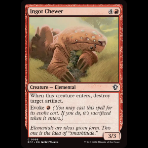 MTG Ingot Chewer Lorwyn Eclipsed Commander ecc#95