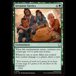 MTG Invasion Tactics Avatar: The Last Airbender tla#183
