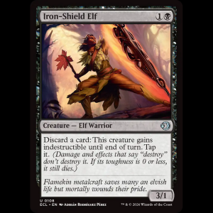 MTG Iron-Shield Elf Lorwyn Eclipsed ecl#108