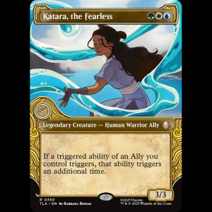 MTG Katara, the Fearless Avatar: The Last Airbender tla#350