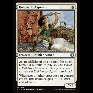 MTG Kinsbaile Aspirant Lorwyn Eclipsed ecl#21