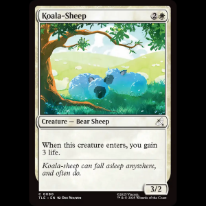 MTG Koala-Sheep Avatar: The Last Airbender Eternal tle#80