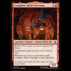 MTG Longshot, Rebel Bowman Avatar: The Last Airbender Eternal tle#120