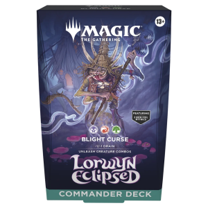 MTG Lorwyn Eclipsed Blight Curse Deck Commander
