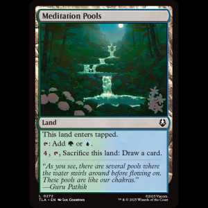 MTG Meditation Pools Avatar: The Last Airbender tla#272