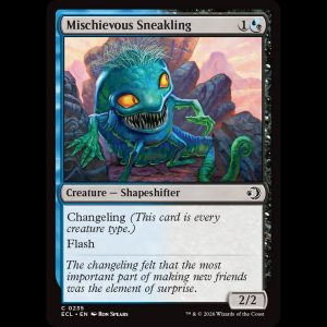 MTG Mischievous Sneakling Lorwyn Eclipsed ecl#235