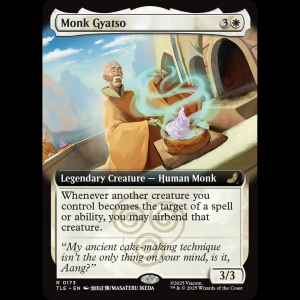 MTG Monk Gyatso Avatar: The Last Airbender Eternal tle#173