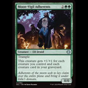 MTG Moon-Vigil Adherents Lorwyn Eclipsed ecl#184