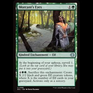 MTG Morcant's Eyes Lorwyn Eclipsed ecl#185