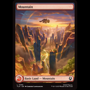 MTG Mountain Avatar: The Last Airbender tla#290