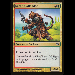 MTG Forastero Nacatl (Nacatl Outlander) Conflux con#119