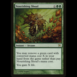 MTG Nourishing Shoal Betrayers of Kamigawa bok#137