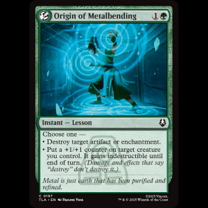 MTG Origin of Metalbending Avatar: The Last Airbender tla#187