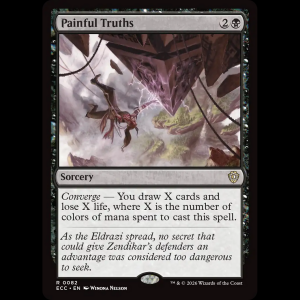 MTG Painful Truths Lorwyn Eclipsed Commander ecc#82