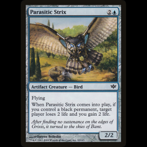 MTG Parasitic Strix Conflux con#32