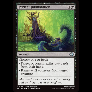 MTG Perfect Intimidation Lorwyn Eclipsed ecl#115