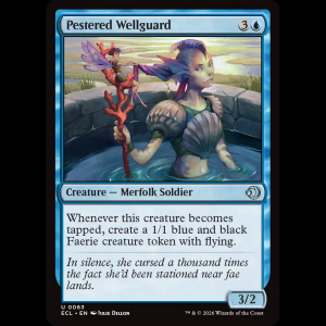 MTG Pestered Wellguard Lorwyn Eclipsed ecl#63