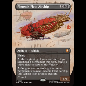 MTG Phoenix Fleet Airship Avatar: The Last Airbender tla#323