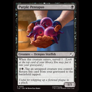MTG Purple Pentapus Avatar: The Last Airbender Eternal tle#233