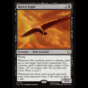 MTG Raven Eagle Avatar: The Last Airbender tla#116
