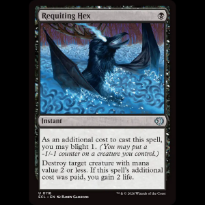 MTG Requiting Hex Lorwyn Eclipsed ecl#116