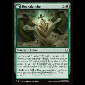 MTG Rockalanche Avatar: The Last Airbender tla#192