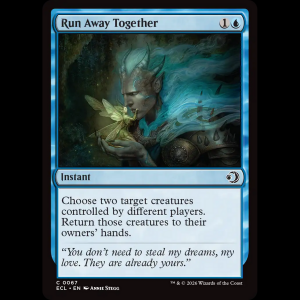 MTG Run Away Together Lorwyn Eclipsed ecl#67