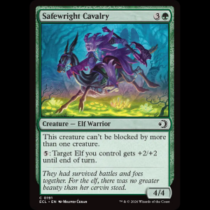 MTG Safewright Cavalry Lorwyn Eclipsed ecl#191