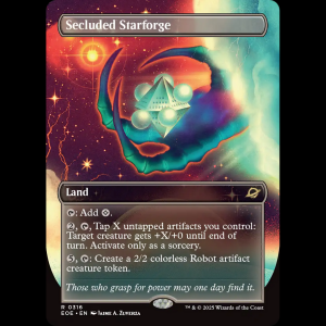 MTG Secluded Starforge Edge of Eternities eoe#316