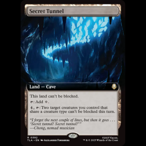 MTG Secret Tunnel Avatar: The Last Airbender tla#392