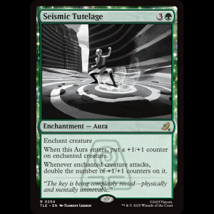 MTG Seismic Tutelage Avatar: The Last Airbender Eternal tle#254