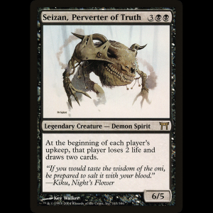 MTG Seizan, Perverter of Truth Champions of Kamigawa chk#143