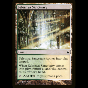 MTG Santuario Selesnya (Selesnya Sanctuary) Ravnica: City of Guilds rav#281