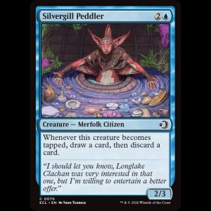 MTG Silvergill Peddler Lorwyn Eclipsed ecl#70
