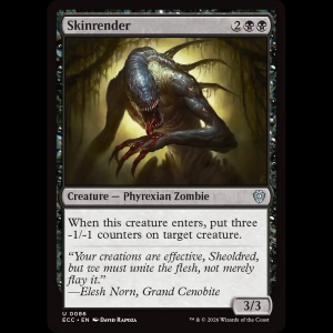 MTG Skinrender Lorwyn Eclipsed Commander ecc#86