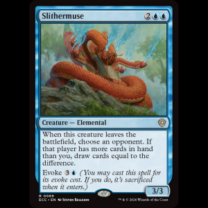 MTG Slithermuse Lorwyn Eclipsed Commander ecc#69