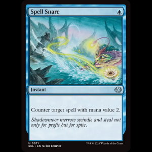 MTG Spell Snare Lorwyn Eclipsed ecl#71