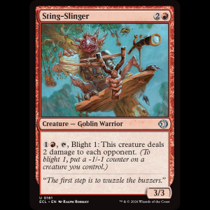 MTG Sting-Slinger Lorwyn Eclipsed ecl#161