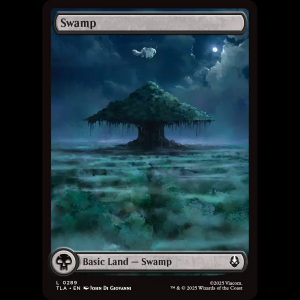 MTG Swamp Avatar: The Last Airbender tla#289