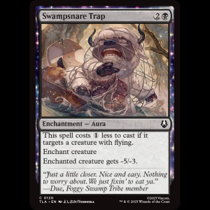 MTG Swampsnare Trap Avatar: The Last Airbender tla#120