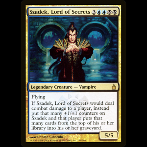 MTG Szadek, Lord of Secrets Ravnica: City of Guilds rav#234