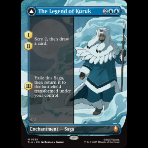MTG The Legend of Kuruk // Avatar Kuruk Avatar: The Last Airbender tla#355